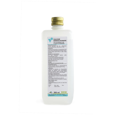 Calcium Borogluconate, 500 mL