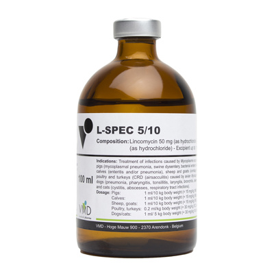 L-Spec 50/100 mg/mL oldatos injekció A.U.V, 100 mL